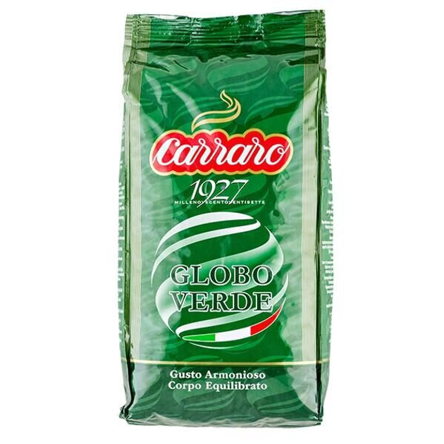 Купить Кофе в зернах Carraro Globo Verde 1кг – ROZETKA. Выгодная цена ...