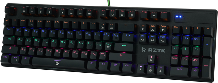 Клавиатура механическая проводная RZTK MKB 500 Outemu Blue - изображение 3