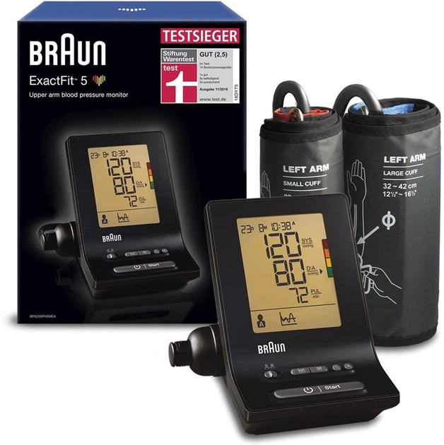 Тонометр Braun BPM EXACTFIT 5 BP6200 - Фото 4 Тонометр Braun BPM EXACTFIT 5 BP6200 - изображение 4