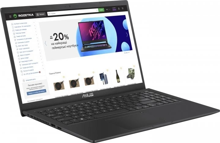 Ноутбук ASUS VivoBook 15 X1500EA / Intel Core i3-1115G4/ RAM 8 ГБ / SSD 256 ГБ/15.6"/Indie Black (X1500EBQ2298) - изображение 4
