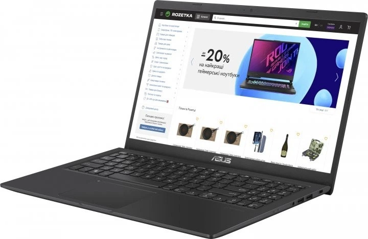 【希少】ASUS Vivibook15☘Ryzen5☘NVMe512GB☘️ Ноутбук ASUS VivoBook 15 X1500EA (X1500EBQ2298) Indie Black