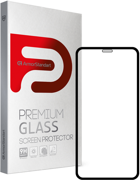 Защитное стекло ArmorStandart Full Glue для Apple iPhone 11/Xr Black ...