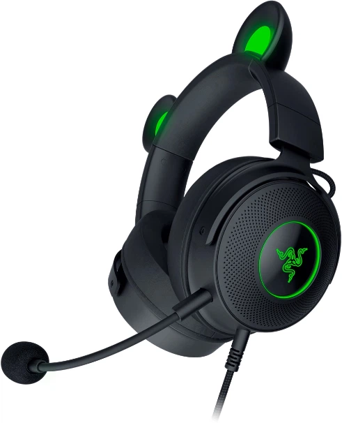 ヘッドホン Razer Kraken Kitty V2 Pro (Black) Наушники Razer Kraken Kitty V2 PRO, Black (RZ04-04510100-R3M1