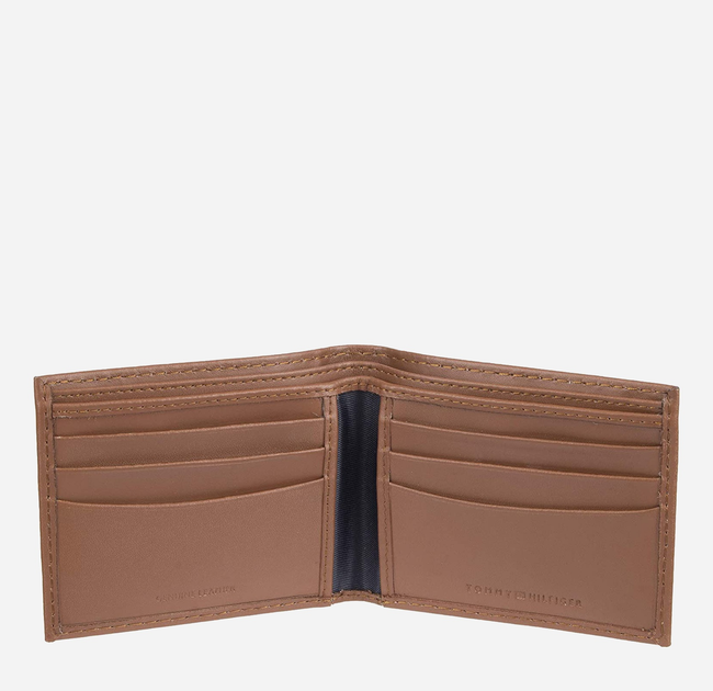 Мужское кожаное портмоне Tommy Hilfiger 326300293 Коричневое ...