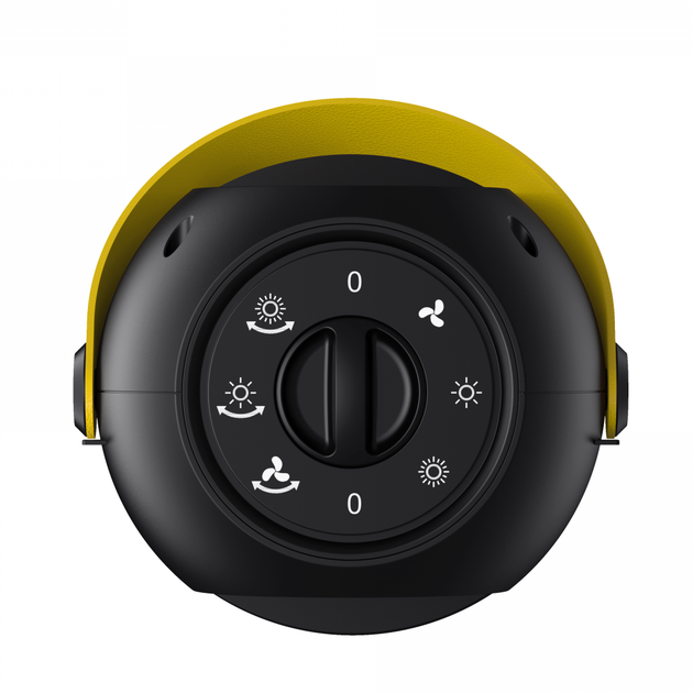 Поворотний тепловентилятор HAVIT HV-HT1226 1200W Black - зображення 5
