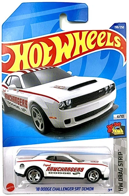 Машинка Хот Вилс 1:64 18 Dodge Challenger SRT Demon коллекция HW