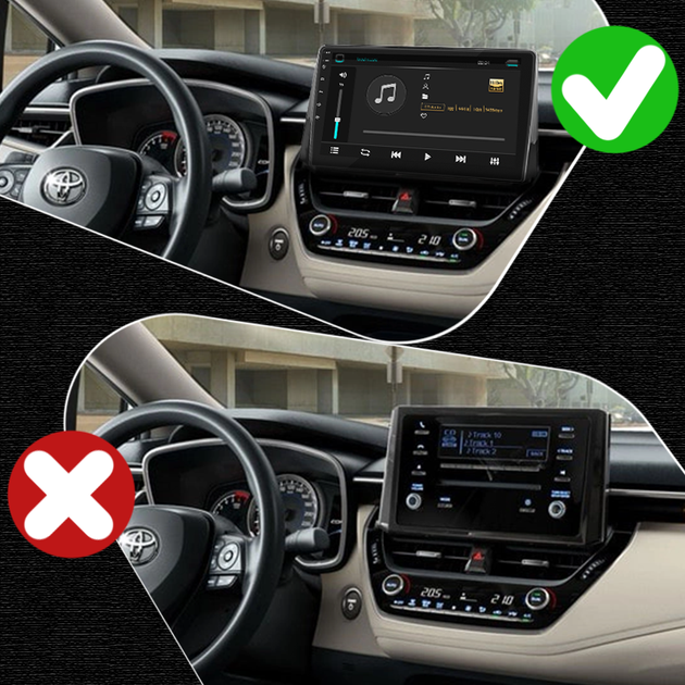 Штатная магнитола 10" Lesko для Toyota Corolla XII (E210) 2018-н.в. 1/16Gb/ Wi-Fi Optima Тойота - Фото 3 Штатная магнитола 10" Lesko для Toyota Corolla XII (E210) 2018-н.в. 1/16Gb/ Wi-Fi Optima Тойота - изображение 3
