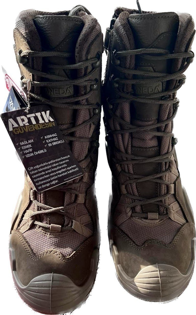 Військові тактичні черевики Vaneda Nato Хакі, Зимові до -20 берці з натуральної шкіри. 38 - зображення 2