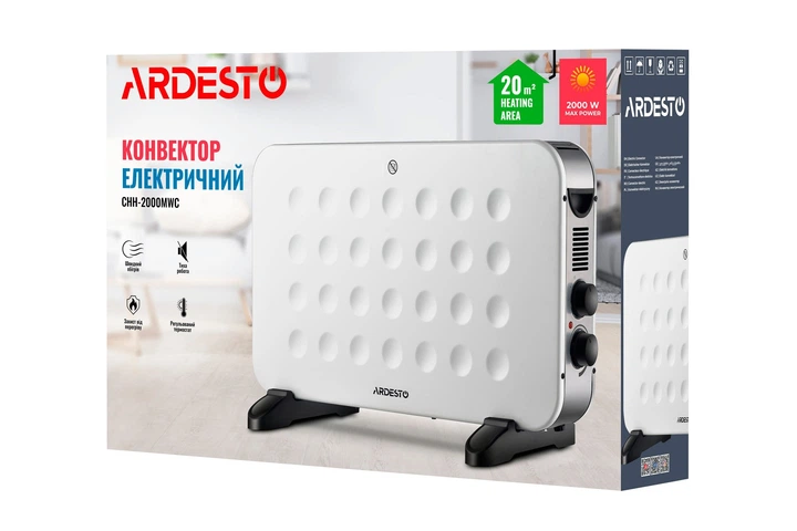 Конвектор электрический ARDESTO CHH-2000MWC - изображение 8