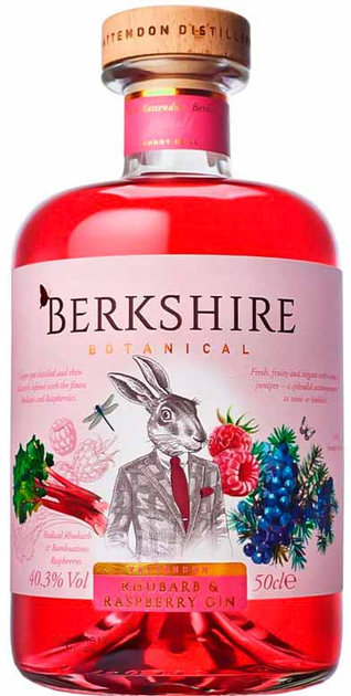Джин Berkshire Botanical Rhubarb & Raspberry Gin 0.5 л 40.3% ...