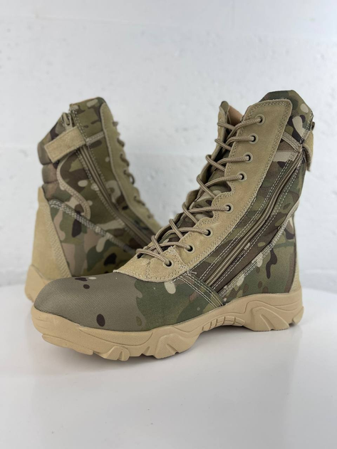 Військові чоловічі демісезонні тактичні черевики Delta розмір 45 - зображення 2
