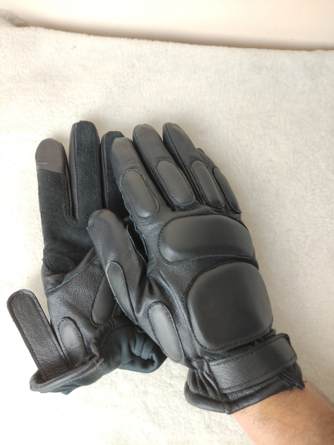 Перчатки Имидж-Галант тактические зимние на флисе 312б черный 9,5 - изображение 1
