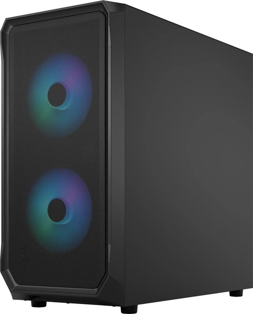 Корпус Fractal Design Focus 2 RGB Black TG Clear Tint (FD-C-FOC2A-03) - зображення 2