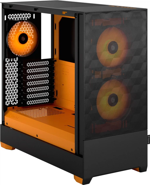 Obudowa Fractal Design Pop Air RGB Orange Core TG (FD-C-POR1A-05) - obraz 7