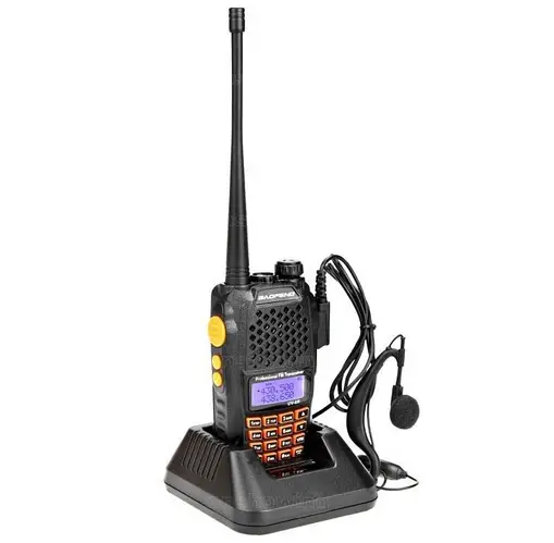 Рація Baofeng UV6R-7W із ліхтариком 128 каналів, до 6 км Чорна - зображення 5