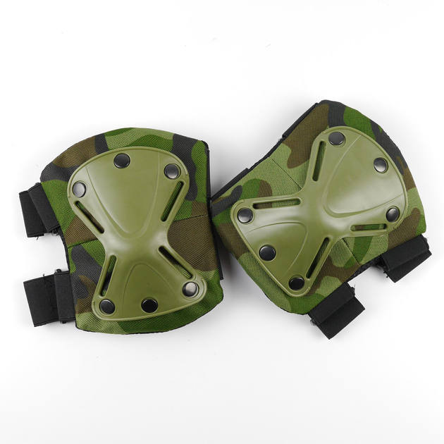 Комплект наколінники та налокітники Kiborg Camouflage - зображення 2