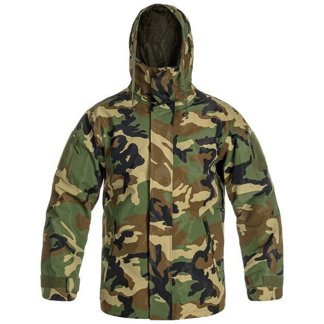 Куртка Mil-Tec Теплая Тактичская Ecwcs Wet Weather Gen.II С Подкладкой Woodland XXXL - изображение 1