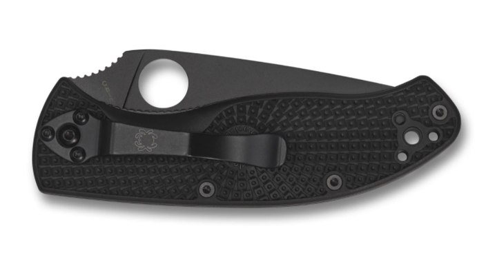 Кишеньковий ніж Spyderco Tenacious Black Blade Lightweight (87.13.93) - зображення 2