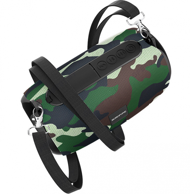 Портативна колонка BOROFONE BR4 Horizon sports wireless speaker Camouflage Green (6931474718242) - Фото 1 Портативна колонка BOROFONE BR4 Horizon sports wireless speaker Camouflage Green (6931474718242) - изображение 1