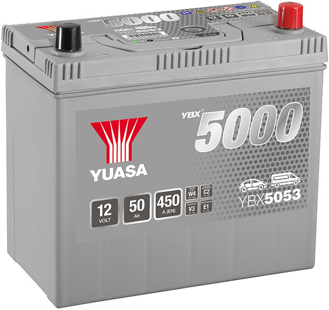Автомобильный аккумулятор Yuasa 12V 50Ah Silver High Performance Battery Japan YBX5053 (0) (YBX5053) – фото, отзывы, характеристики в интернет-магазине ROZETKA | Купить в Украине: Киеве, Харькове, Днепре, Одессе, Запорожье, Львове Автомобильный аккумулятор Yuasa 12V 50Ah Silver High Performance Battery Japan YBX5053 (0) (YBX5053) – фото, отзывы, характеристики в интернет-магазине ROZETKA | Купить в Украине: Киеве, Харькове, Днепре, Одессе, Запорожье, Львове