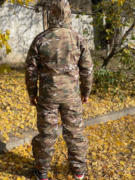 Зимова Форма Штані+Куртка Softshell Ukr-Tac Мультикам M - зображення 2