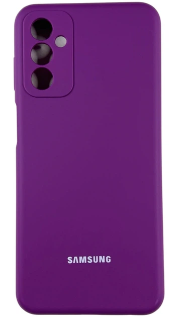 Чохол Soft Case на Samsung Galaxy M13 баклажановий - Фото 1 Чохол Soft Case на Samsung Galaxy M13 баклажановий - зображення 1