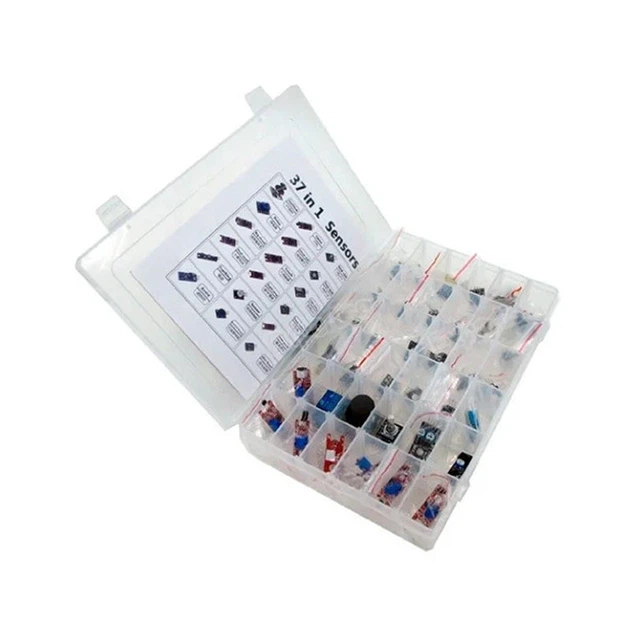 Модули датчики для Arduino Raspberry Pi SENSOR KIT в кейсе набор, 37 ...