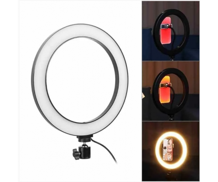 Кільцева світлодіодна Led лампа професійна Ring 26 см для блогера селфі ...