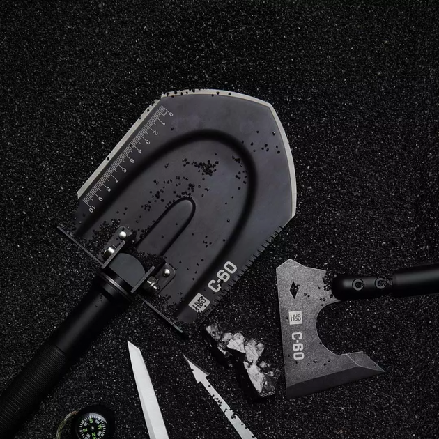 Багатофункціональна лопата з сокирою Xiaomi HuoHou Multifunctional Shovel With Ax (HU0183) [66275]. - зображення 2