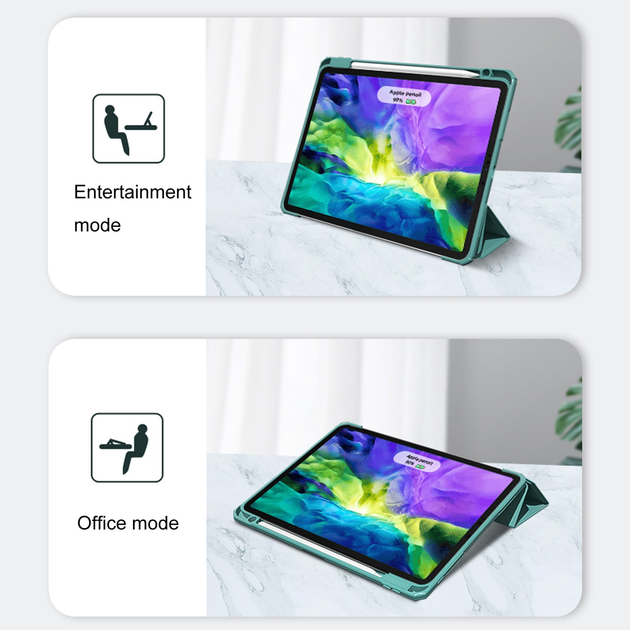 Чехол-книжка Mutural Pinyue Smart Case для Apple iPad Pro 11" M1 2021 Lavender [74641] - изображение 8
