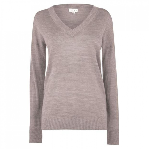 Linea Merino V Neck Jumper Neutral L 48 11718561 FR ROZETKA