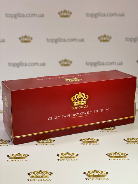 Сигаретные гильзы с фильтром для набивки табаком Gama Top Gilza 500 шт ...