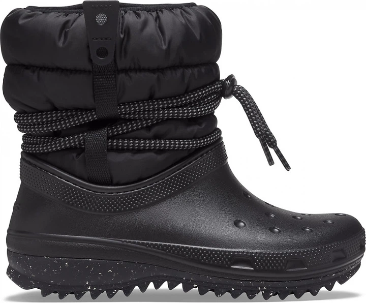 Зимние дутики Crocs Classic Neo Puff Luxe Boot 39 Черный 207312 - изображение 11