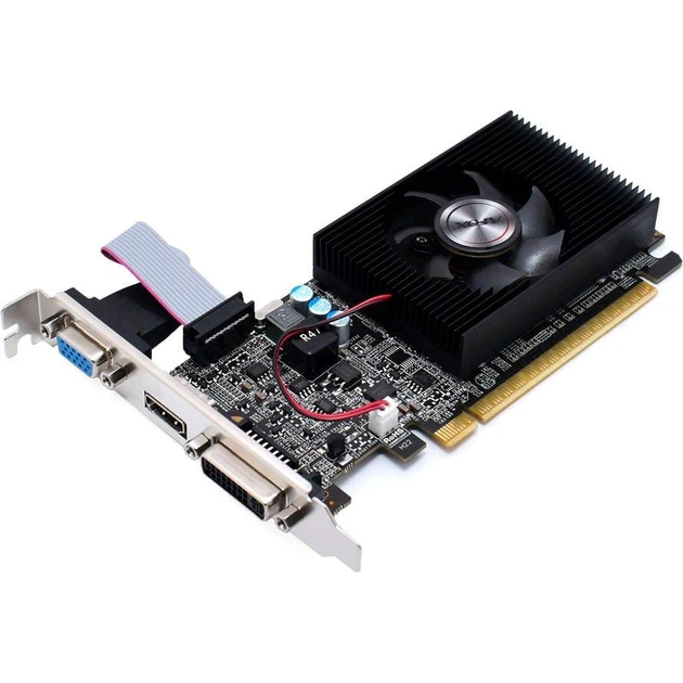 Видеокарта Afox GT 610 2Gb GDDR3, 64-bit, VGA/DVI/HDMI, 810/1800 MHz, Low Profile (AF610-2048D3L7-V8) (2 Гб, GDDR3, 64 bit, PCI-E 2.0 x16) - Фото 2 Видеокарта Afox GT 610 2Gb GDDR3, 64-bit, VGA/DVI/HDMI, 810/1800 MHz, Low Profile (AF610-2048D3L7-V8) (2 Гб, GDDR3, 64 bit, PCI-E 2.0 x16) - изображение 2