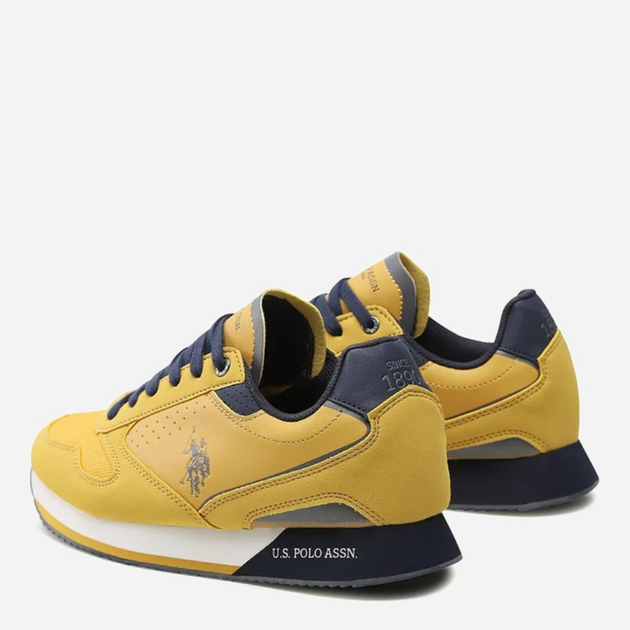 Мужские кроссовки U.S. Polo Assn Sneaker NOBIL003MBHY3 41 Желтые ...