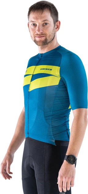 Koszulka męska Down the Road Breakaway L Wavy Teal (23SSJ4BRE/WTE/ML) - obraz 2