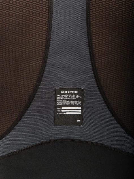 Бібс Down the Road Base чоловічий розмір M Black 2.0 (22BIB4BAS2/BLA/MM) - зображення 4