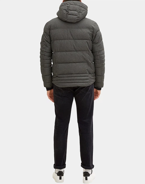 Куртка Tom Tailor padded jacket XXL Темно-серый 1032486-28007