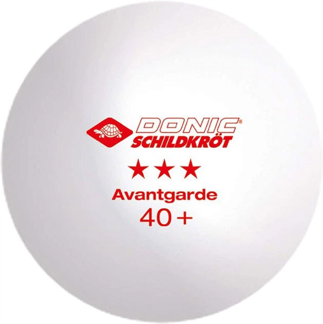Мячи для настольного тенниса Donic Advantgarde 3 звезды 40+ (6 шт.) White+orange (608533) - изображение 2