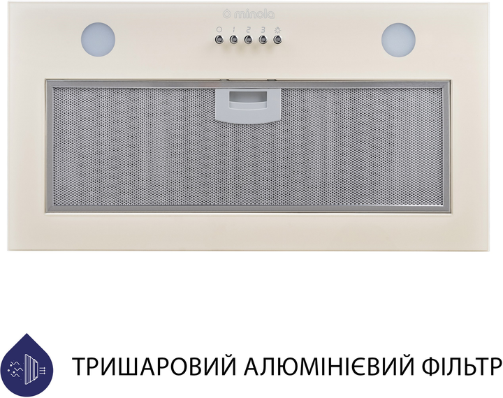 Вытяжка Minola HBI 5262 IV GLASS 700 LED - изображение 2