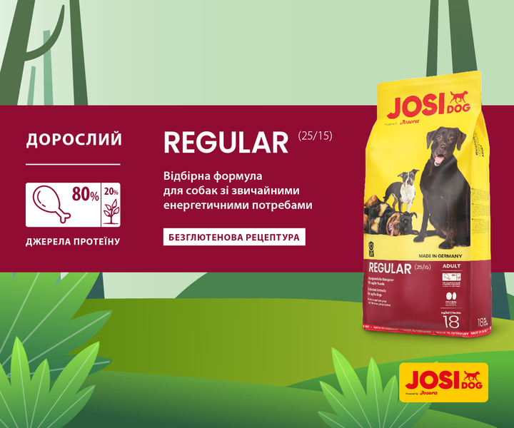 Сухой корм для взрослых собак JosiDog Mini Adult с мясом домашней птицы 900 г (4032254745617) - изображение 2