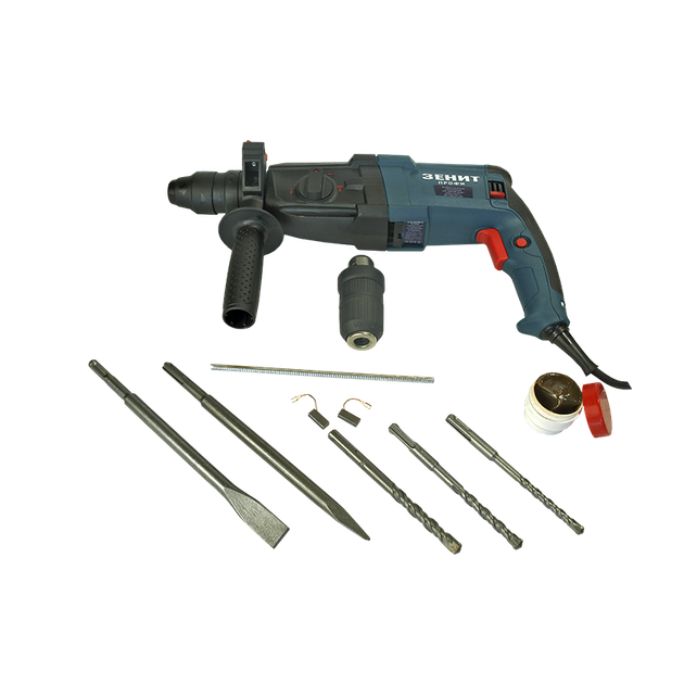Перфоратор Зенит Профи ЗПП-1200/2 DFR профи - изображение 5
