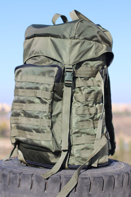 Тактичний рюкзак КОЗАК непромокальний 60 літрів, рюкзак для ЗСу, армійський рюкзак, - зображення 1