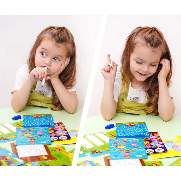 Настольная игра для детей 3 лет Vladi Toys VT5010-19 C Пиши и вытирай. Ферма (VT5010-19-RT) - изображение 4