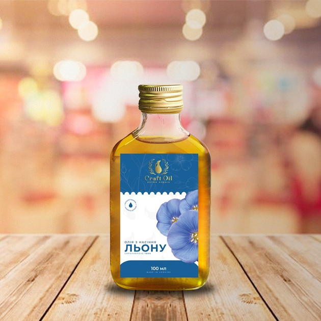Масло льняное Craft Oil 100 мл Крафтовое масло – купить в интернет ...