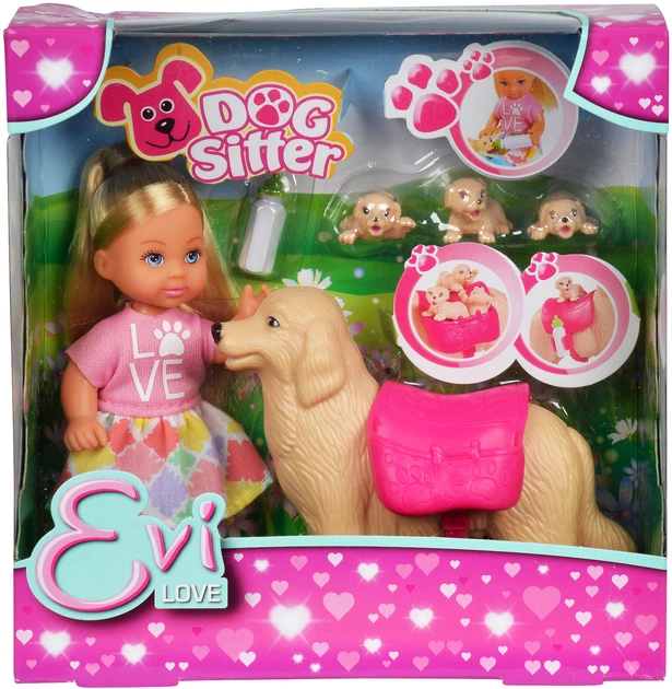 Ляльковий набір Simba Evi Love Няня для цуценят з аксесуарами (5733072) (4052351019497) - Фото 6 Ляльковий набір Simba Evi Love Няня для цуценят з аксесуарами (5733072) (4052351019497) - зображення 6