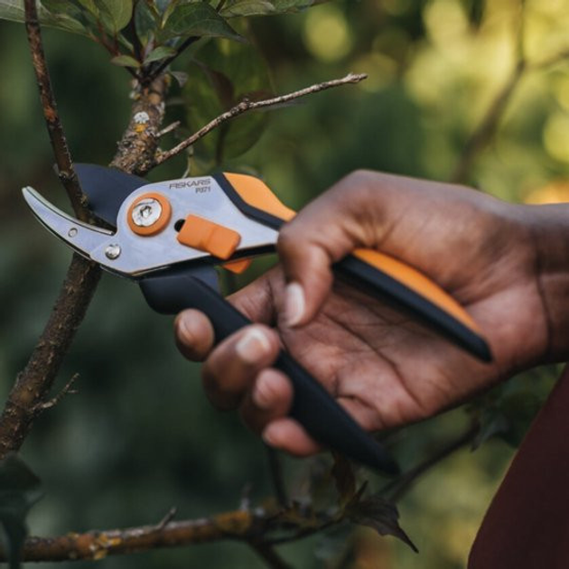 Секатор с наковальней Fiskars Solid Anvil Pruner P371 (1057166) – фото ...