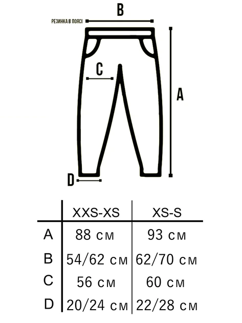 Штани спортивні Тай Дай сині Custom Wear XXS - изображение 7