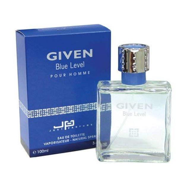 Туалетная вода мужская Just Parfums Given Blue Level , 100 мл (1002388 ...