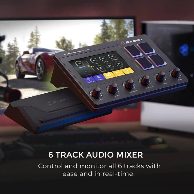 Пульт управления трансляцией AVerMedia Live Streamer NEXUS AX310